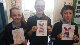 4th Class Easter cards