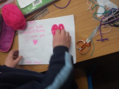 4th Class Easter cards