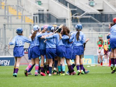 Camogie and Hurling Teams play in Croke Park Camogie and Hurling Teams play in Croke Park
