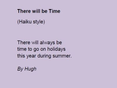 There Will Be Time