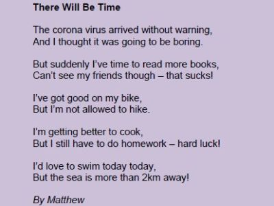 There Will Be Time