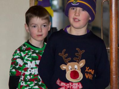 Kilmacud Crokes visit to Scoil San Treasa 