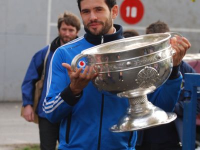A visit from Sam Maguire and Cian O’ Sullivan A visit from Sam Maguire and Cian O’ Sullivan