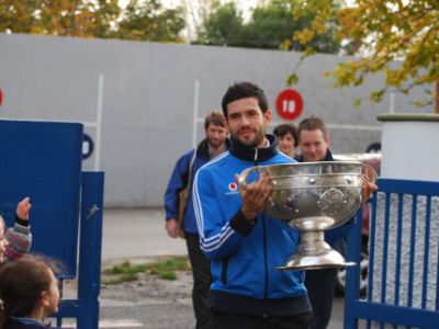 A visit from Sam Maguire and Cian O’ Sullivan A visit from Sam Maguire and Cian O’ Sullivan