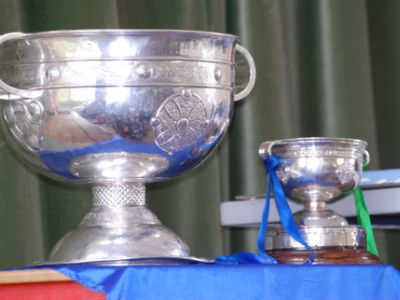 A visit from Sam Maguire and Cian O’ Sullivan A visit from Sam Maguire and Cian O’ Sullivan