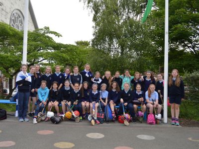 Girls’ Senior Team Division Three in the Final in Croke Park