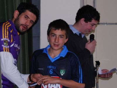A visit from Sam Maguire and Cian O’ Sullivan A visit from Sam Maguire and Cian O’ Sullivan