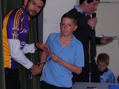 A visit from Sam Maguire and Cian O’ Sullivan A visit from Sam Maguire and Cian O’ Sullivan