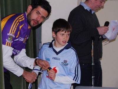 A visit from Sam Maguire and Cian O’ Sullivan A visit from Sam Maguire and Cian O’ Sullivan