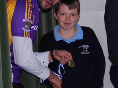 A visit from Sam Maguire and Cian O’ Sullivan A visit from Sam Maguire and Cian O’ Sullivan