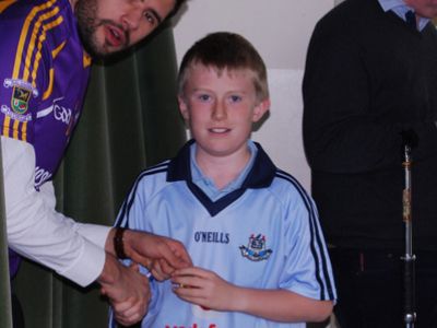 A visit from Sam Maguire and Cian O’ Sullivan A visit from Sam Maguire and Cian O’ Sullivan
