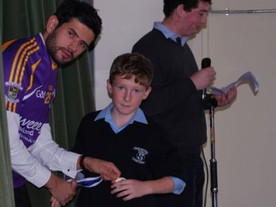 A visit from Sam Maguire and Cian O’ Sullivan A visit from Sam Maguire and Cian O’ Sullivan