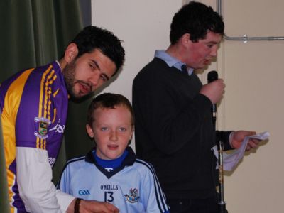 A visit from Sam Maguire and Cian O’ Sullivan A visit from Sam Maguire and Cian O’ Sullivan