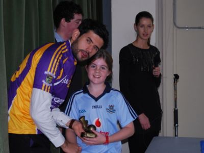A visit from Sam Maguire and Cian O’ Sullivan A visit from Sam Maguire and Cian O’ Sullivan