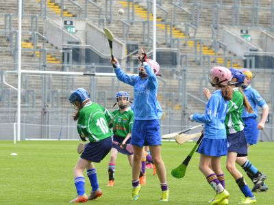 Girls’ Senior Team Division Three in the Final in Croke Park