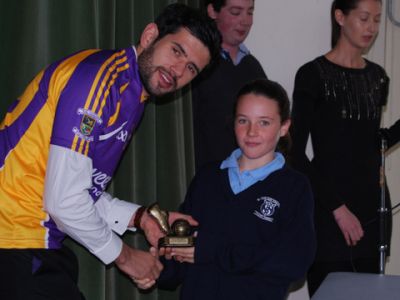 A visit from Sam Maguire and Cian O’ Sullivan A visit from Sam Maguire and Cian O’ Sullivan
