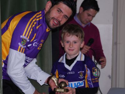 A visit from Sam Maguire and Cian O’ Sullivan A visit from Sam Maguire and Cian O’ Sullivan