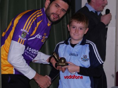 A visit from Sam Maguire and Cian O’ Sullivan A visit from Sam Maguire and Cian O’ Sullivan
