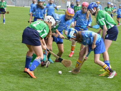 Girls’ Senior Team Division Three in the Final in Croke Park