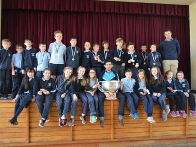 Cian O' Sullivan and Sam Maguire visit our school. Cian O' Sullivan and Sam Maguire visit our school.