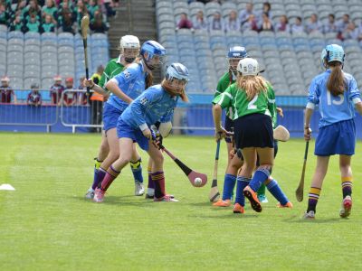 Girls’ Senior Team Division Three in the Final in Croke Park