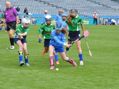 Girls’ Senior Team Division Three in the Final in Croke Park