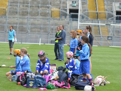 Girls’ Senior Team Division Three in the Final in Croke Park