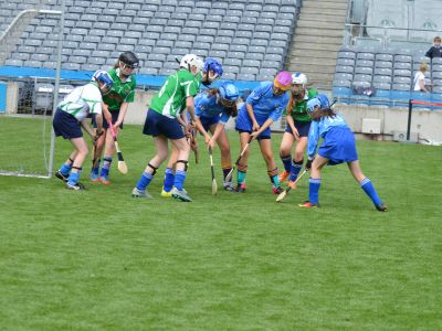 Girls’ Senior Team Division Three in the Final in Croke Park