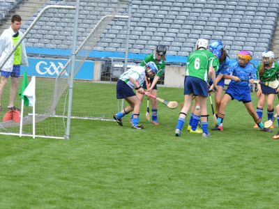 Girls’ Senior Team Division Three in the Final in Croke Park