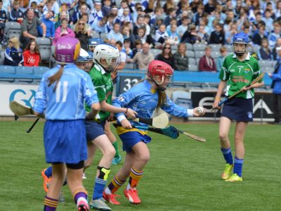 Girls’ Senior Team Division Three in the Final in Croke Park