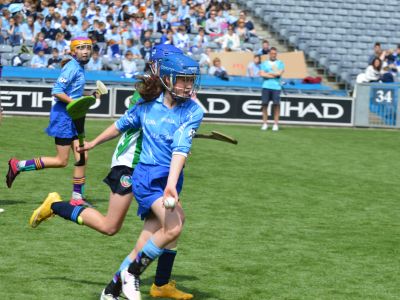 Girls’ Senior Team Division Three in the Final in Croke Park