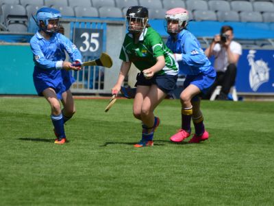 Girls’ Senior Team Division Three in the Final in Croke Park