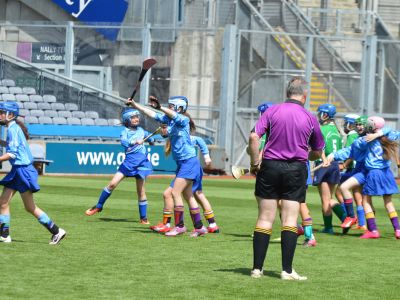 Girls’ Senior Team Division Three in the Final in Croke Park