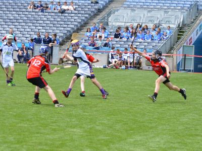 Scoil San Treasa win the Herald Cup Division 1 Hurling Final