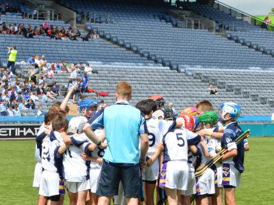 Scoil San Treasa win the Herald Cup Division 1 Hurling Final