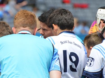 Scoil San Treasa win the Herald Cup Division 1 Hurling Final