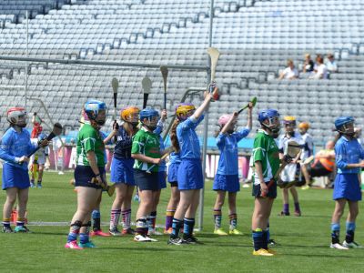 Girls’ Senior Team Division Three in the Final in Croke Park