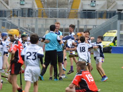 Scoil San Treasa win the Herald Cup Division 1 Hurling Final