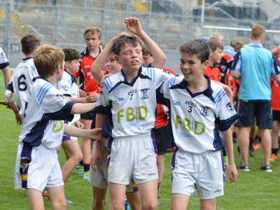 Scoil San Treasa win the Herald Cup Division 1 Hurling Final