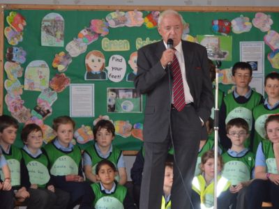Travel Flag is awarded to Scoil San Treasa