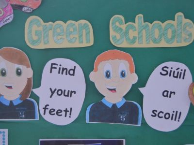 Travel Flag is awarded to Scoil San Treasa