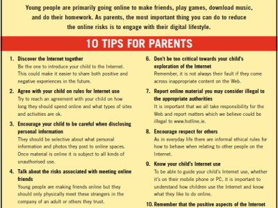 Online Safety Week In Scoil San Treasa – October 2014