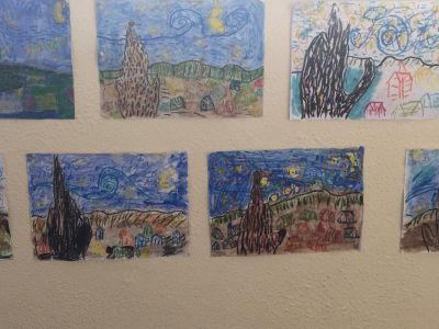 Art inspired by Van Gogh