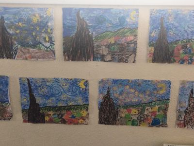 Art inspired by Van Gogh