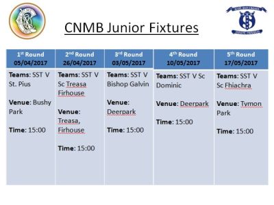Camogie Fixtures 