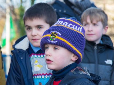 Kilmacud Crokes visit to Scoil San Treasa 