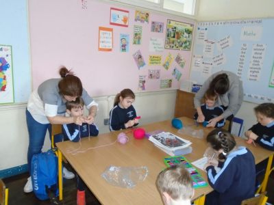 Knitting in first class - Visual Arts - Fabric and Fibre