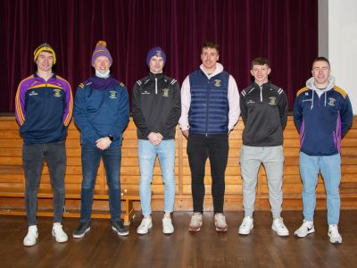 Kilmacud Crokes visit to Scoil San Treasa 