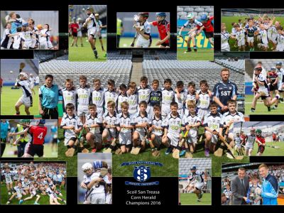 Scoil San Treasa win the Herald Cup Division 1 Hurling Final