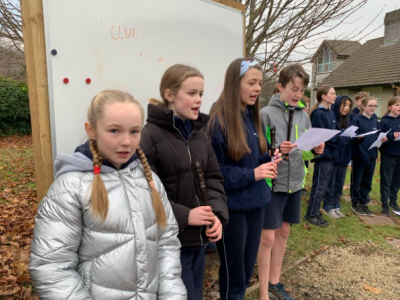 Carols in the Outdoor Classroom 